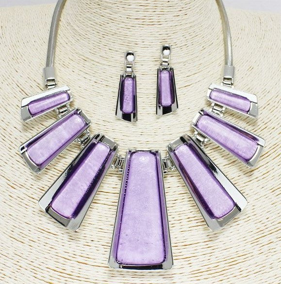 Necklace Set - Indulge Me in Purple