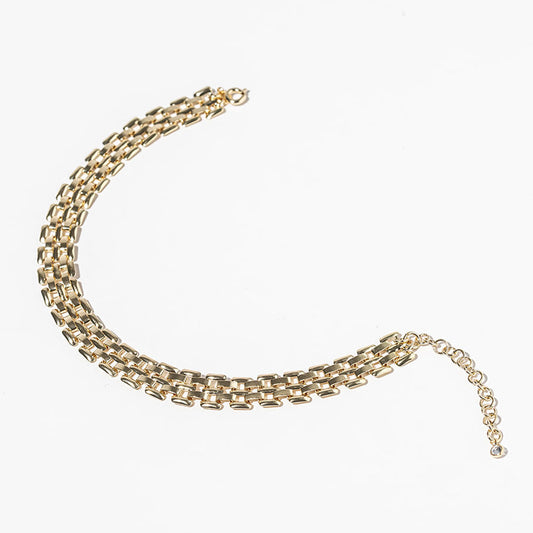 ANKLET GOLD BOX CHAIN