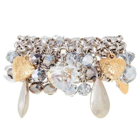 Bracelet - Razz Charm Magnetic - Silver