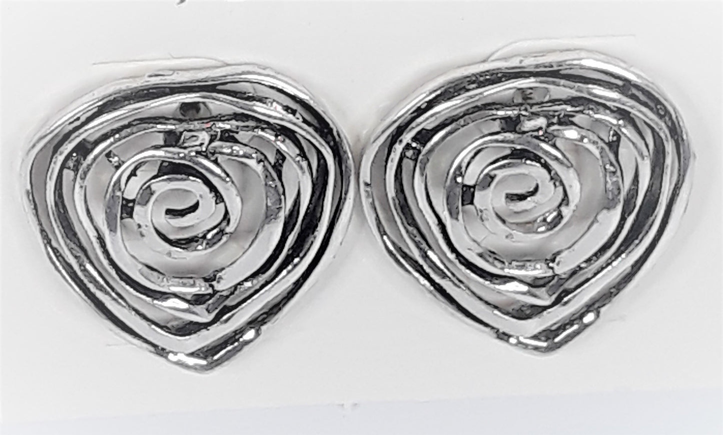 Earrings - Love Amazing - Silver Hearts