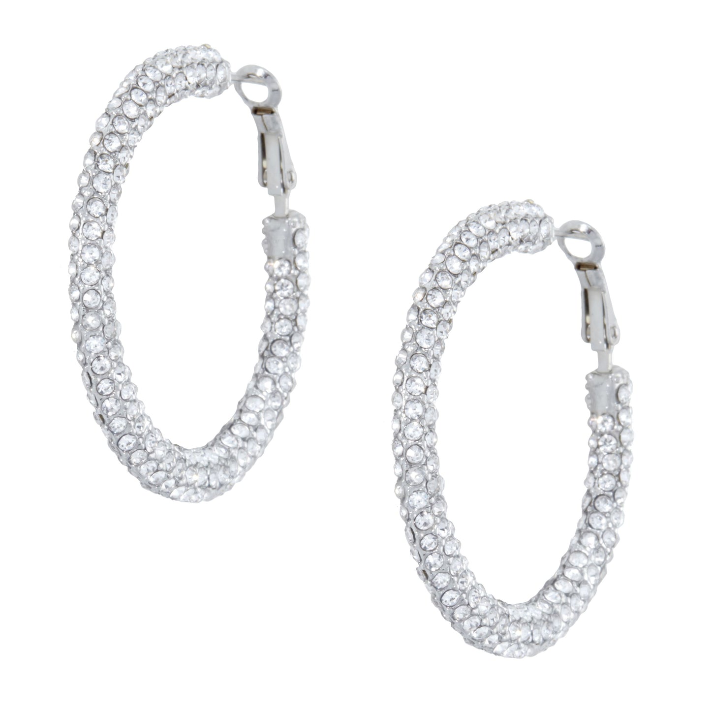 Earrings - Enchanted Hoops - Silver