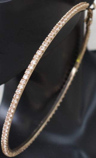 Earrings - Hulu  Hoops - Silver - Jumbo