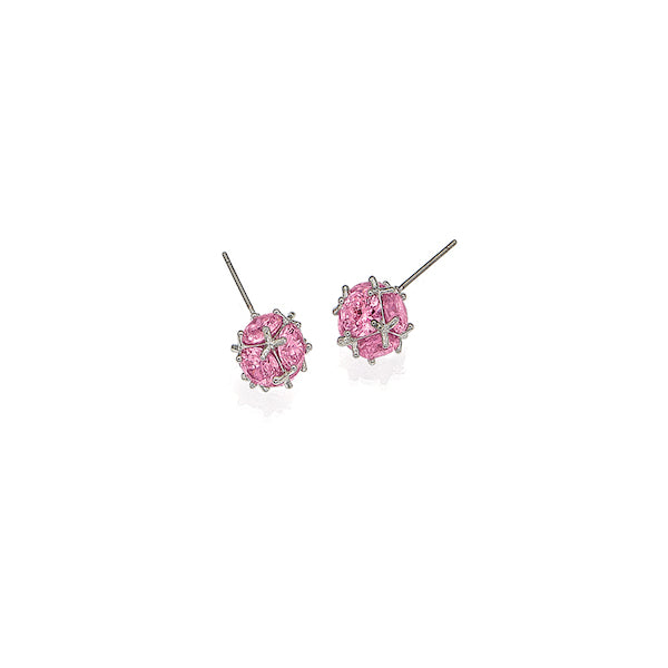 Earrings - Pink Orbit