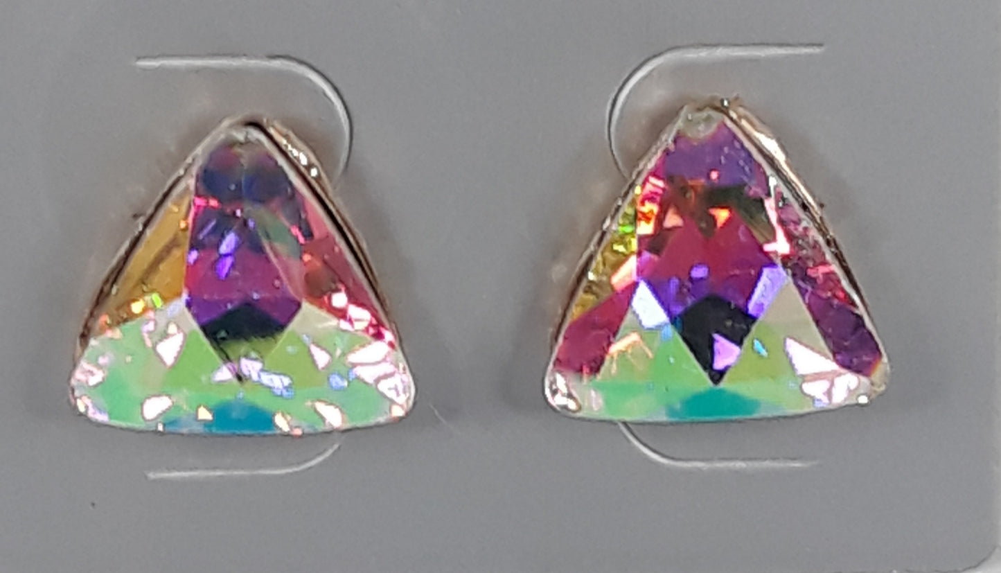 Earrings - AB Donna Diamond Shaped