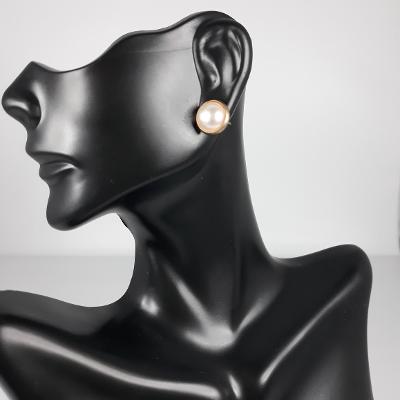 Earring - Pearl & Gold Small Stud