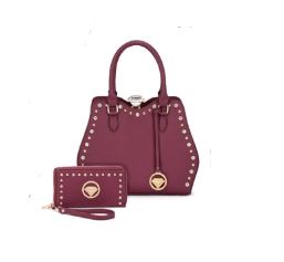 Handbag - Diamond Chic Set - Wine