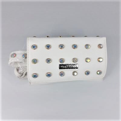 Handbag - Waist Style Fanny Pack - White AB