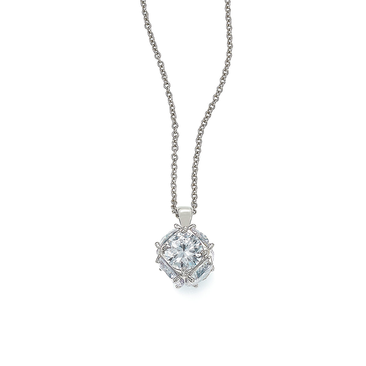 Necklace - Orbit - Silver