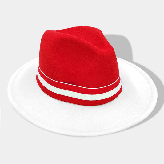 RED, WHITE HAT